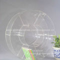 Round Top Clear Acrylic CD Rack for Living RoomNew